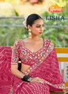Lisha By Stavan Heavy Georgette Designer Wear Saree Suppliers In India